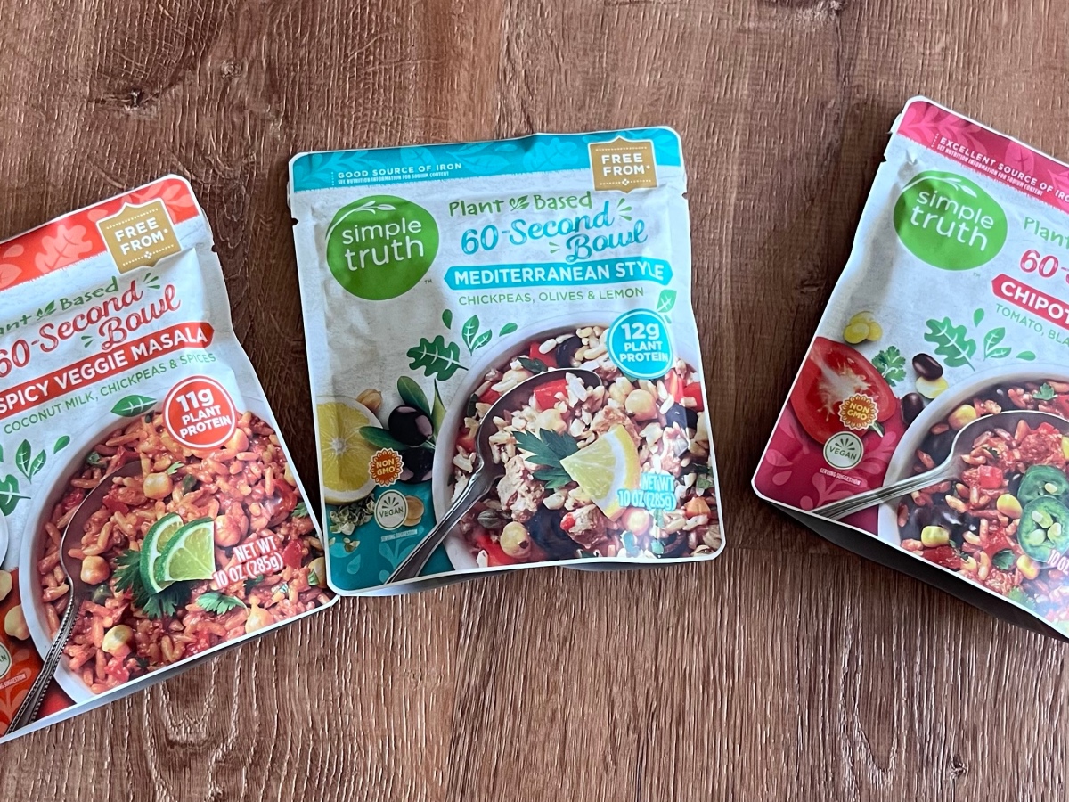 Vegetarian camping/backpacking food from a supermarket